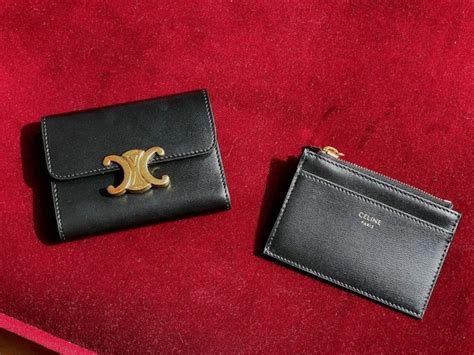 celine tripmphe wallet|Celine detachable wallet.